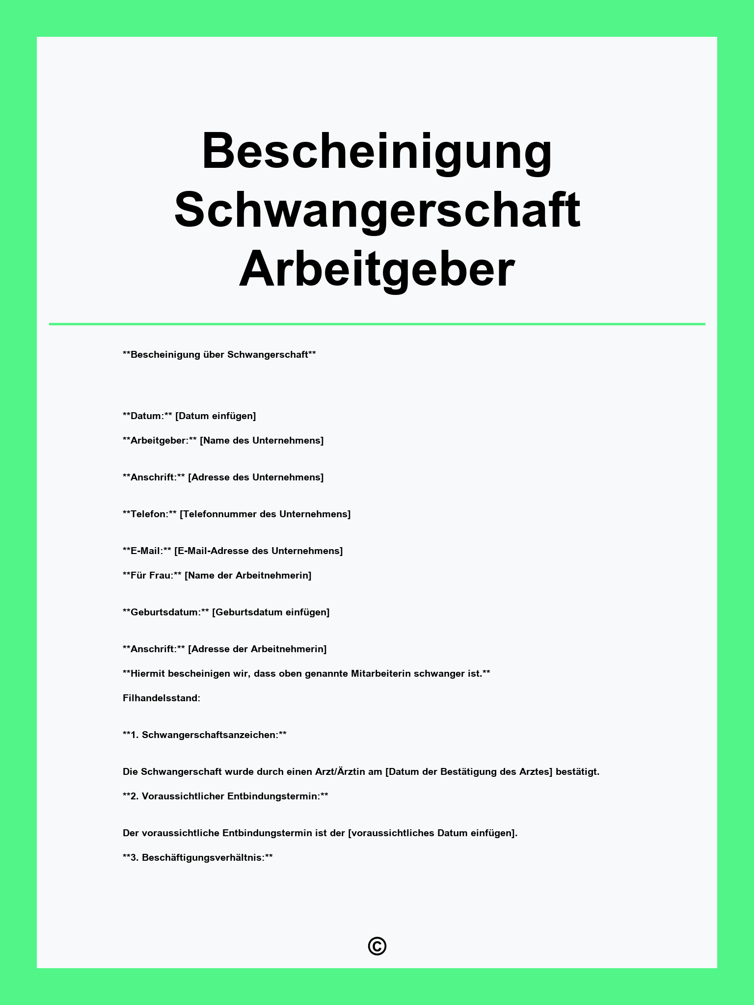 beschäftigungsverbot schwangerschaft formular arbeitgeber